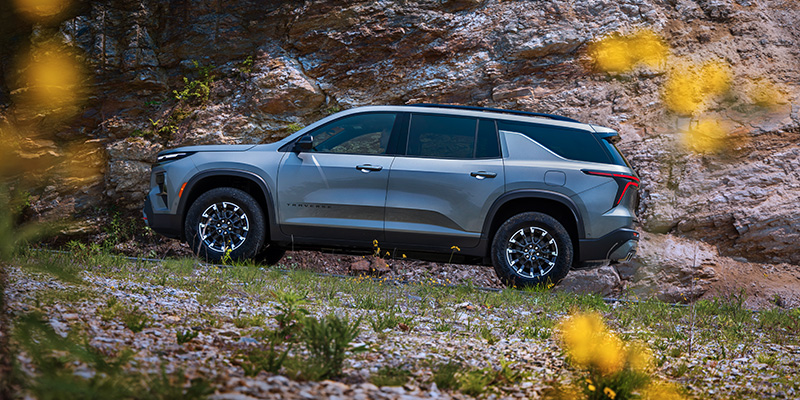 Gray 2026 Chevrolet Traverse 