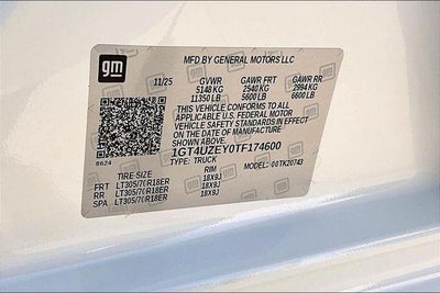 2026 GMC Sierra 2500 HD AT4X