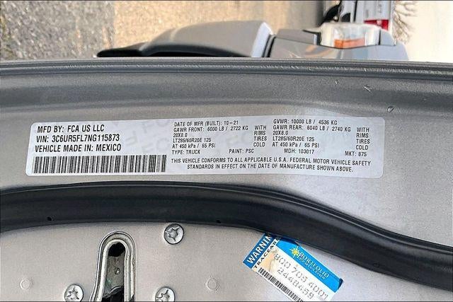 2022 RAM 2500 Laramie