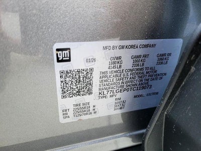 2026 Chevrolet Trax 1RS