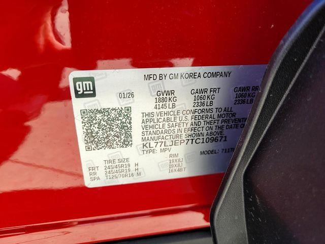 2026 Chevrolet Trax 2RS