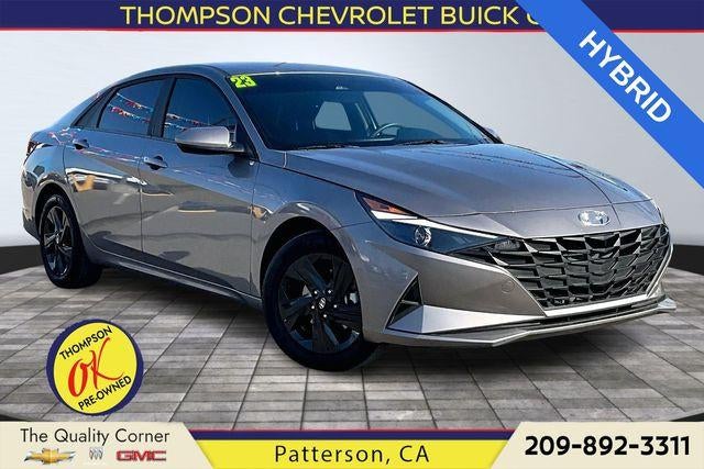 2023 Hyundai Elantra Hybrid Blue