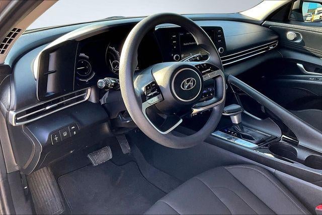 2023 Hyundai Elantra Hybrid Blue