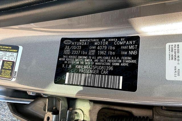 2023 Hyundai Elantra Hybrid Blue