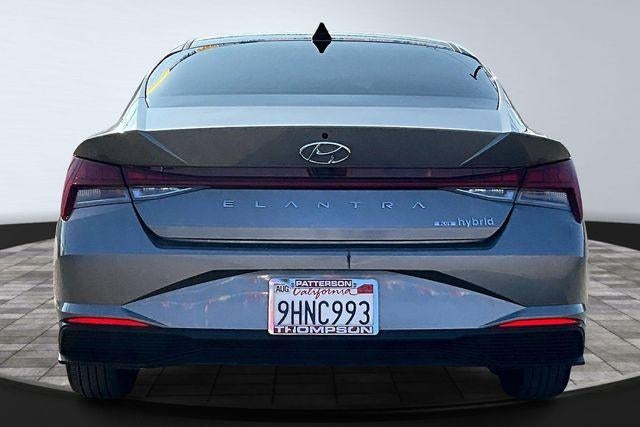 2023 Hyundai Elantra Hybrid Blue