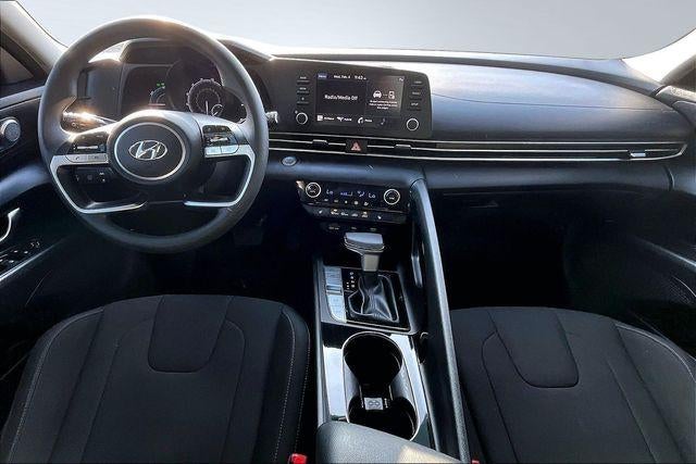 2023 Hyundai Elantra Hybrid Blue