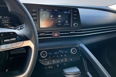 2023 Hyundai Elantra Hybrid Blue