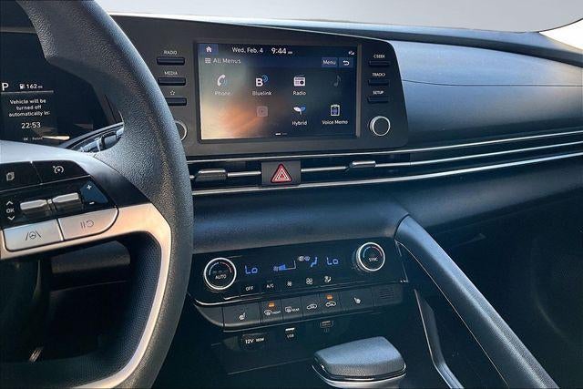 2023 Hyundai Elantra Hybrid Blue