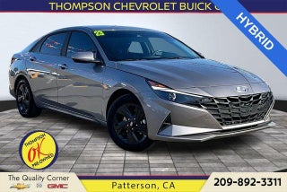 2023 Hyundai Elantra Hybrid Blue