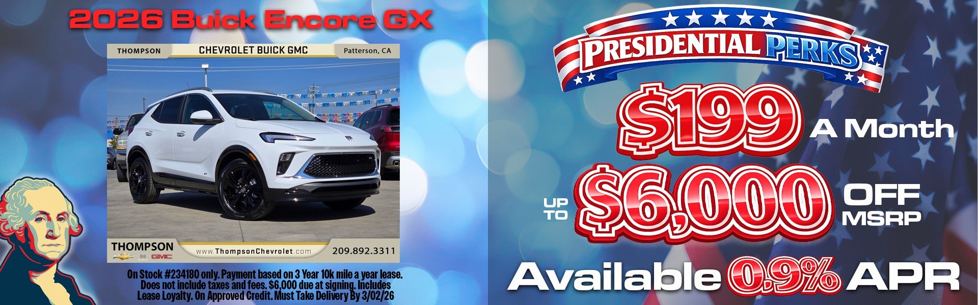 ENCORE GX OFFERS FROM THOMPSON CHEVROLET BUICK GMC