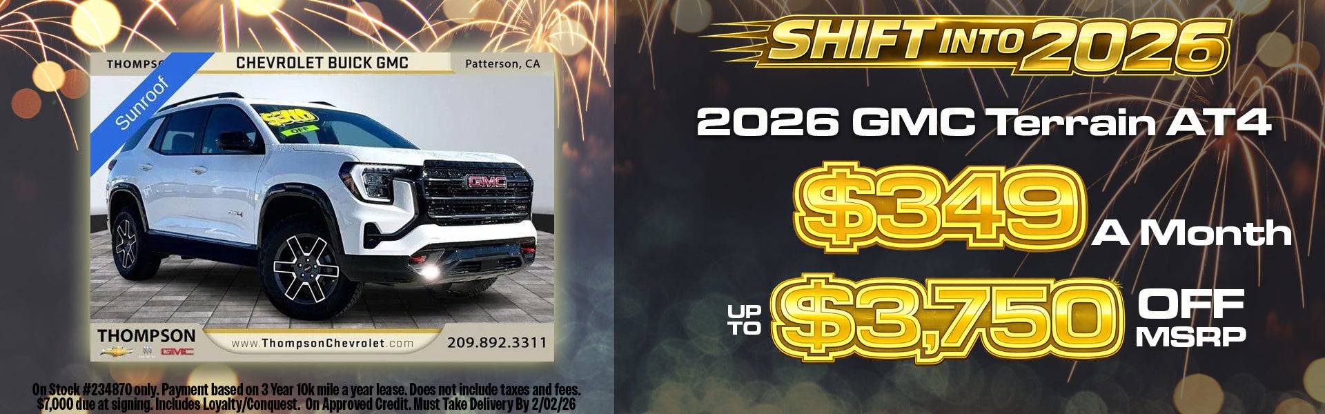 2026 GMC Terrain AT4