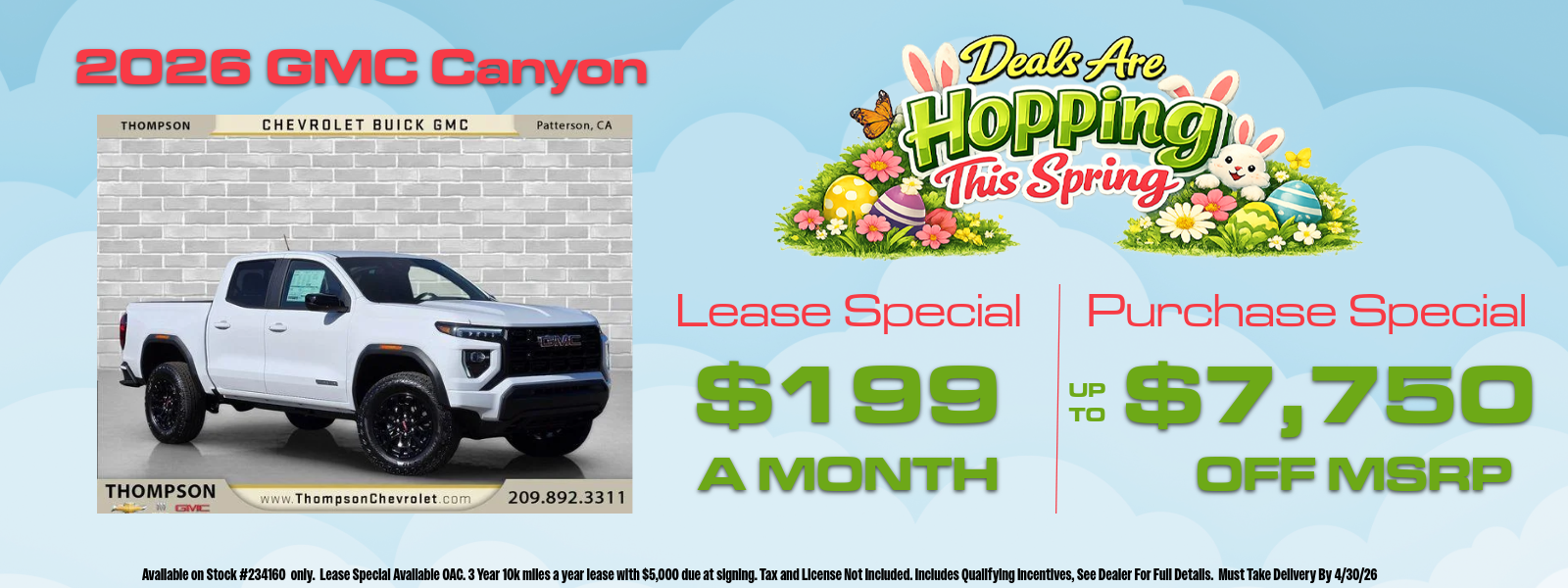 2026 GMC Canyon Elevation