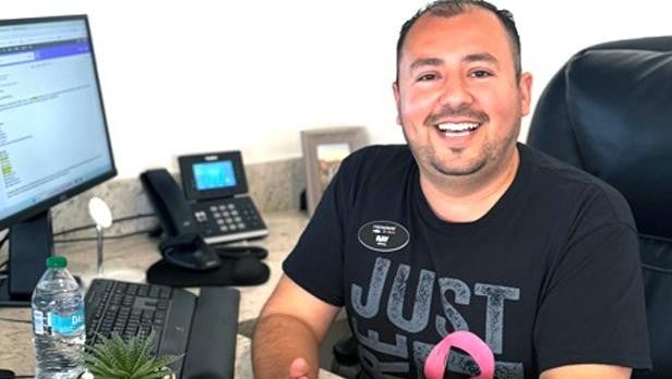 Hardworking employee of Thompson Chevrolet Buick GMC