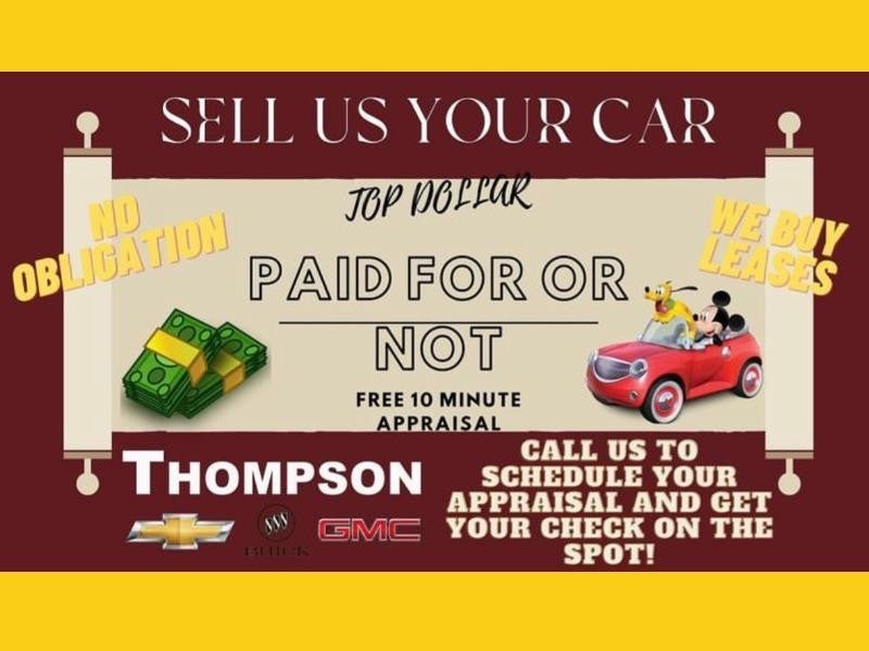 Thompson Chevrolet Buick GMC advertisement