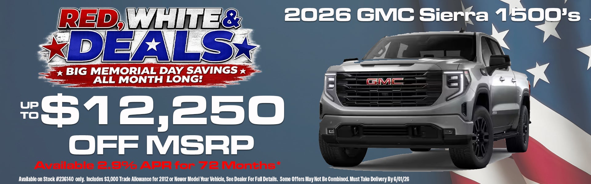 Sierra 1500 Offer