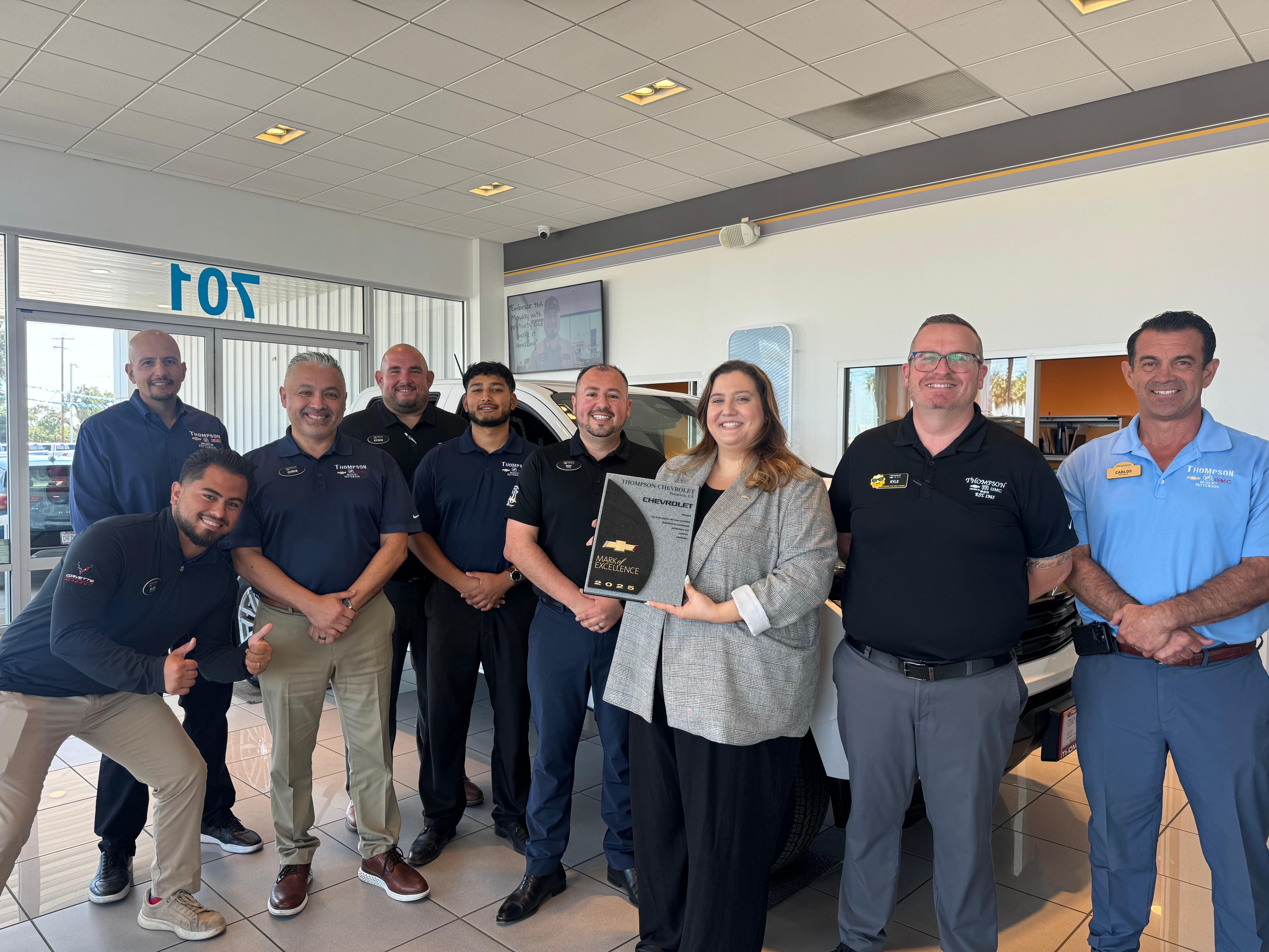 Sales associate at Thompson Chevrolet - Patterson, CA