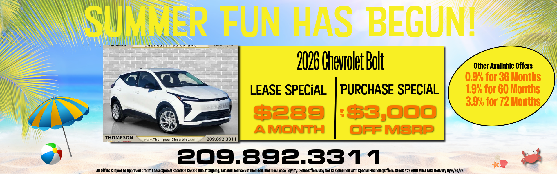 2026 Chevy Bolt EV