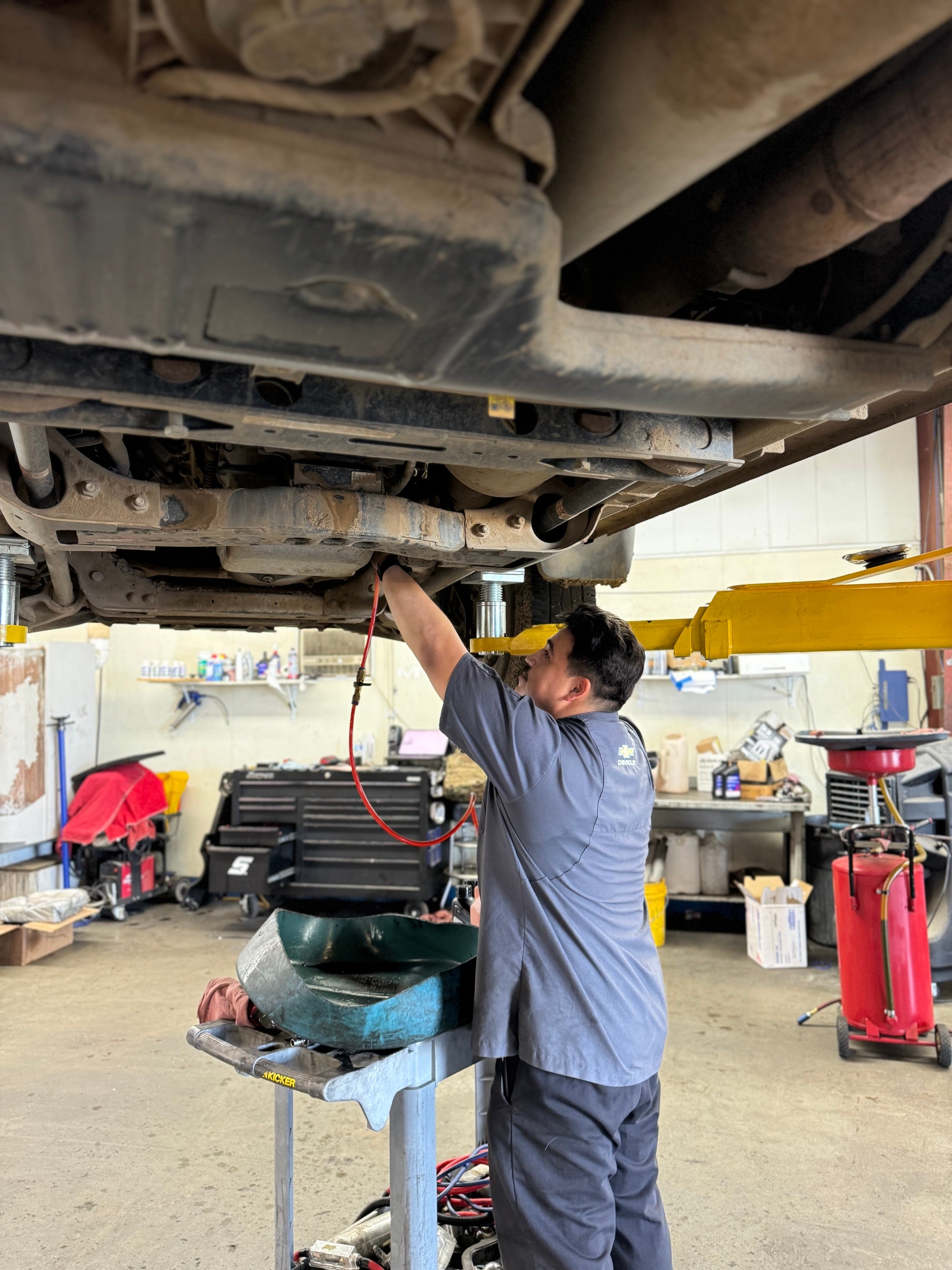 Friendly employee at Thompson Chevrolet